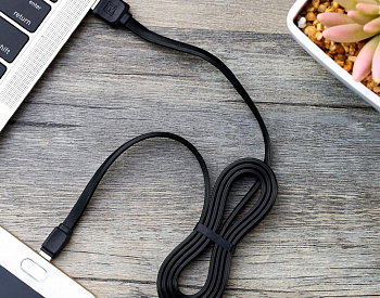Кабель Remax RC-129m USB - micro USB, черный