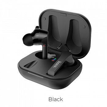 Беспроводные наушники HOCO ES34 Pleasure, Bluetooth, 400 мАч, Черный, сенсорная функция, вызов Siri
