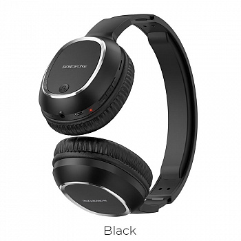 Беспроводные наушники BOROFONE BO9 Pearl, Черный, 5W