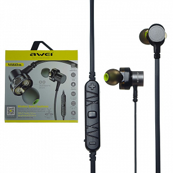 Bluetooth-наушники с микрофоном Awei A660BL (black)