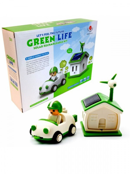 Конструктор на солнечных батареях Green Life