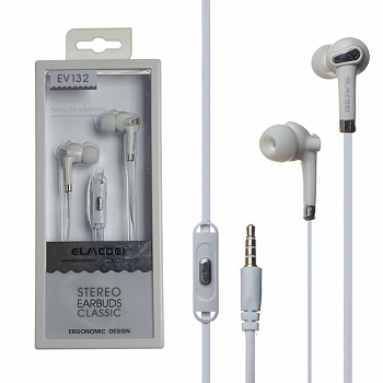 Наушники-вкладыши Elmcoei EV132 Silver