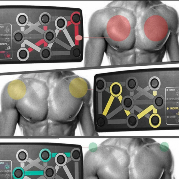 Платформа тренажер для отжиманий Training Board 14 в 1