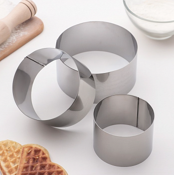 Кольцо для торта Mousse Mold 3 шт