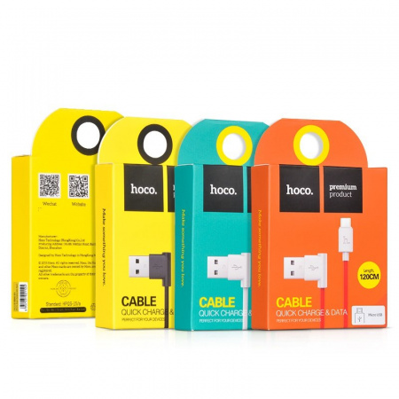 Кабель Hoco UPM10 USB - micro USB, белый