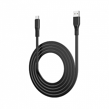 Кабель Borofone BX23, USB - USB Type-C, 1 м, черный