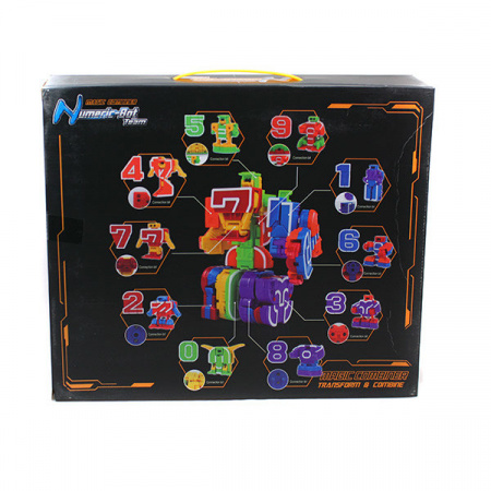 Цифровые трансформеры цифроботы Numeric-Bot