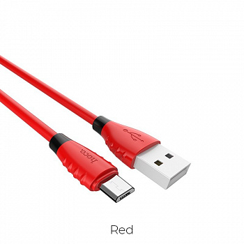 Кабель Hoco X27 Excellent USB - micro USB, 1.2 м красный