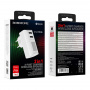 Зарядное устройство BOROFONE BA44A Sage USB, 2.1A, белый, два порта