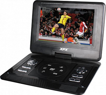 Портативный DVD плеер XPX EA-1369D 9,8" с цифровым TV-тюнером