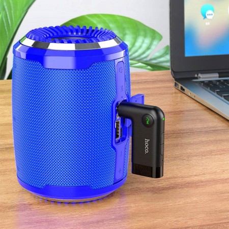Автомобильный Bluetooth-приемник HOCO E53 Dawn sound, черный