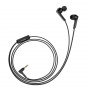Проводные наушники HOCO M72 Admire, Jack 3.5mm, Черный, контроллер с микрофоном