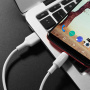 Кабель Hoco X25 Soarer, USB - USB Type-C, 1 м, белый