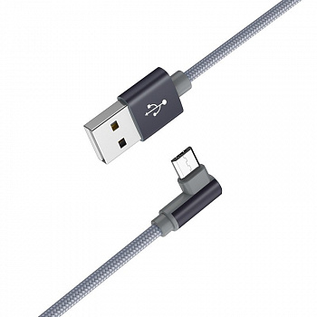Кабель Borofone BX26 Express USB - micro USB, 1 м серый