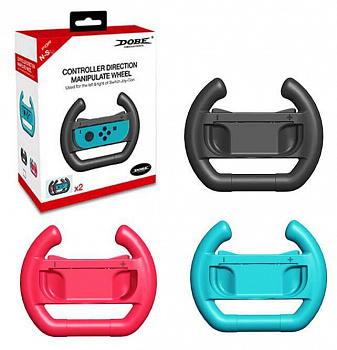 Держатель руль для Nintendo Switch Joy-Con 2 штуки Dobe Controller Direction Manipulate Wheel