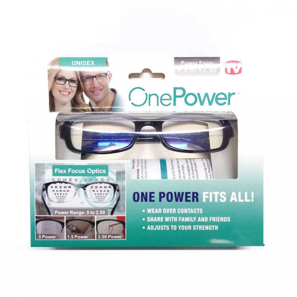 Очки для чтения с регулировкой One Power Readers