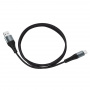 Кабель Hoco X38, USB - USB Type-C, 1 м, черный
