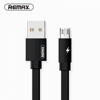 Кабель Remax Kerolla RC-094m USB - micro USB, 1 м черный