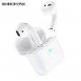 Беспроводные наушники BOROFONE BE46 Enjoy, Bluetooth, 200 мАч, Белый