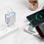 Зарядное устройство BOROFONE BA35 Brilliant 2*USB, 2.1A, белый