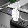 Зарядное устройство HOCO N4 Aspiring MicroUSB, 2.4A, белый