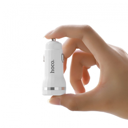 Автомобильное зарядное устройство Hoco Z27 Staunch, Micro USB