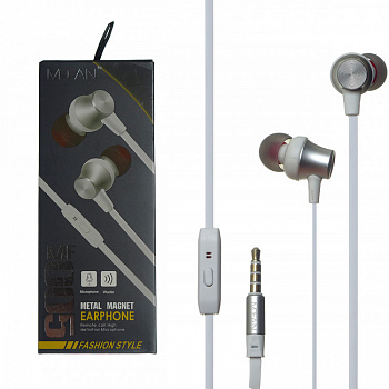 Наушники-вкладыши Mofan MF005 Silver