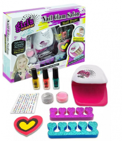 Маникюрный набор для девочек nail glam salon