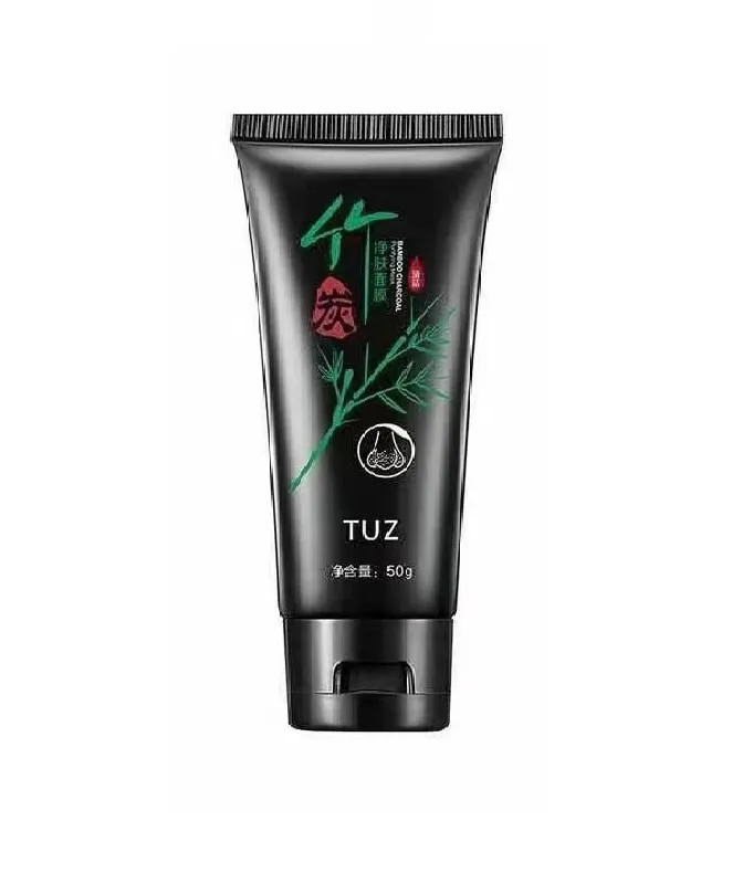 Очищающая маска-пленка для лица от черных точек TUZ Bamboo Charcoal
