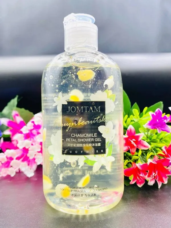 Гель для душа с лепестками ромашки Jomtam Chamomile 350 мл 